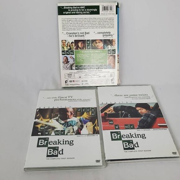 Breaking Bad (TV Series) 1st Season [DVD] - Picture 4 of 4